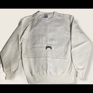 Vintage Jerzees Christmas Sweatshirt